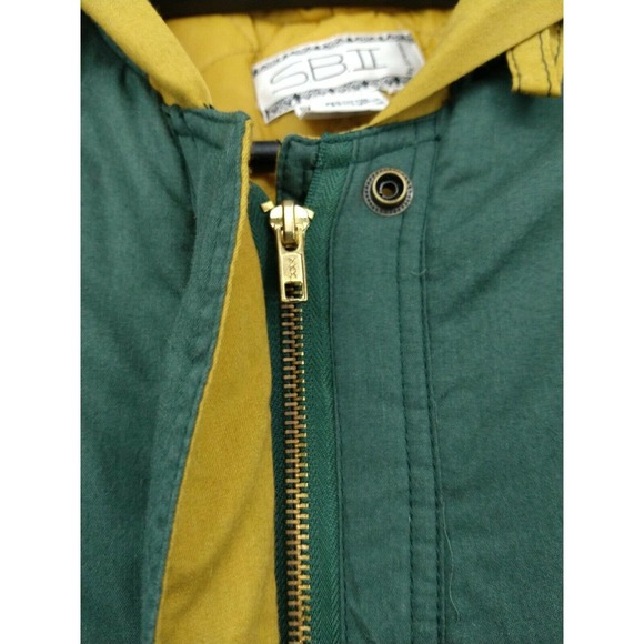 S.B. II Bitterman Mens Coat Long Warm Winter L VTG - Picture 6 of 12